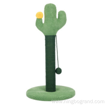 Cactus Scratching Post with a Teaser Ball